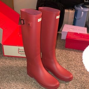 Hunter Tall Boots -Rose